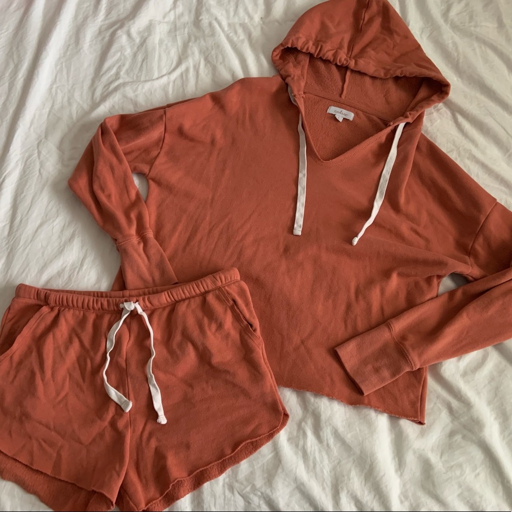 Sweat short set